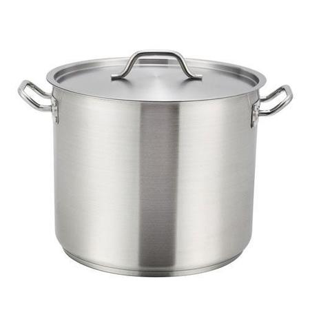 WINCO 32 qt Stainless Steel Stock Pot SST-32
